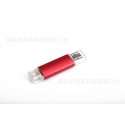 Cross border upgrade - expansion of USB flash disk 1tb2tb metal creative waterproof USB flash disk mobile phone computer compatible USB flash disk two in one