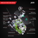 New mechanical game mouse 9-button macro definition color backlight wired mouse 6400dpi one PC