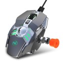 New chicken gun eating wired mouse 7-button programming mechanical game mouse colorful light one on behalf of hair