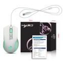 New X100 wired game mouse colorful luminous E-sports Office Mouse adjustable 3600dpi spot wholesale