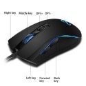 A869hxsj colorful luminous game mouse E-sports wired mouse DPI four gear adjustable 3200dpi