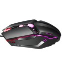 The new wired mouse multi-color backlight 1600dp office game mouse desktop notebook is suitable for one generation