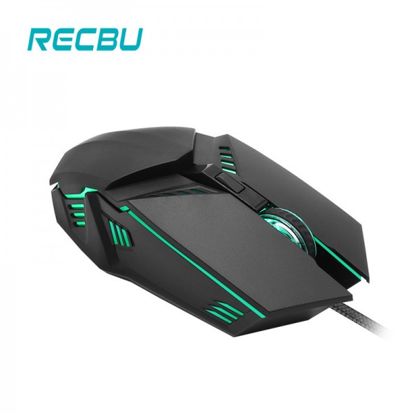 Leibu new G12 wired mouse metal Game Internet cafe eating chicken lol E-sports notebook desktop computer mouse