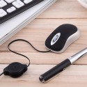 Mini wired mouse small dimension soft extension cable mouse