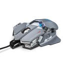 New mechanical game mouse 9-button macro definition color backlight wired mouse 6400dpi one PC