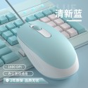 Wired silent computer office home business game notebook desktop boy girl mini mouse small