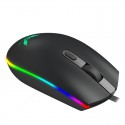 New V6 running lantern office game mouse 3-gear adjustable 1600dpirgb running lantern design dazzling