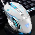 Cross border tarantula E-sports mechanical game mouse special wired desktop computer notebook mute peripherals eat chicken macro