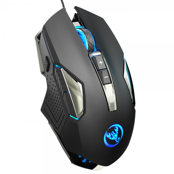 HXSJ new USB wired game mouse 8 buttons support macro definition, 8000dpi can be adjusted and distributed on behalf of one