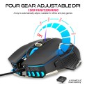 HXSJ new USB wired game mouse 8 buttons support macro definition, 8000dpi can be adjusted and distributed on behalf of one
