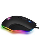 HXSJ new game mouse RGB macro definition mouse 4800dpi ergonomic computer