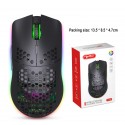 New mechanical game mouse 9-button macro definition color backlight wired mouse 6400dpi one PC