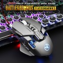 New wired mechanical game mouse luminous 7-button macro definition mouse supports gun pressing factory to issue one on behalf