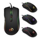 A869hxsj colorful luminous game mouse E-sports wired mouse DPI four gear adjustable 3200dpi