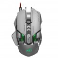 New wired mechanical game mouse luminous 7-button macro definition mouse supports gun pressing factory to issue one on behalf