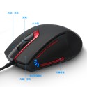 USB wired game mouse 4000dpi8 button optical programmable laptop mouse with driver
