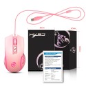 New X100 wired game mouse colorful luminous E-sports Office Mouse adjustable 3600dpi spot wholesale