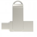 USB flash disk customized wholesale Android mobile phone USB flash disk 32g computer dual-purpose 16g metal 64g double head OTG gift rotation