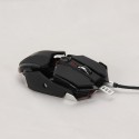 Cross border cable E-sports mechanical game mouse metal laptop USB chicken eating dedicated macro across the fire line