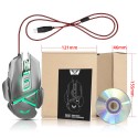 The new 11 key game dazzle color macro programming mouse can be disassembled freely. The breeding block has a comfortable grip and 3200dpi can be adjusted