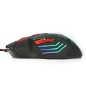 HXSJ water crack colorful luminous game mouse wired mouse 7-button photoelectric mouse USB