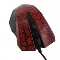 Wired mouse crack craft volcano crack Mouse Custom brand OEM gift USB mouse