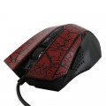 Wired mouse crack craft volcano crack Mouse Custom brand OEM gift USB mouse