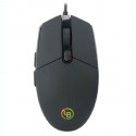 Leibu e528rgb colorful breathing lamp computer notebook USB wired mouse game weighted mouse Internet cafe