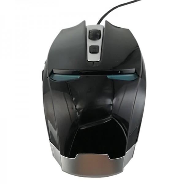 Iron Man wired mouse customized mouse gift OEM desktop notebook mouse USB photoelectric mouse