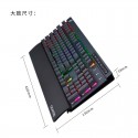 Dimo F5 Jedi survival mechanical keyboard green black tea axis desktop computer notebook e-game chicken Internet cafe keyboard