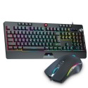 LANGTU v8000 supports backlight wired game set keyboard and cross-border e-commerce spot set keyboard