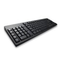 Creative wired keyboard left hand ergonomic keyboard + Dual USBhub business office cross-border equipment wholesale 