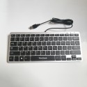 Keyboard youpai ku855 chocolate wired computer notebook USB keypad Mini mute ultra-thin keyboard