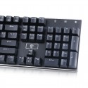 E element z88104 key game mechanical keyboard is light and easy to carry, and the green shaft is equipped with magnetic ring shielding wire to emit light