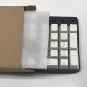 Factory direct selling pudding key cap PBT double-layer transparent key cap two-color key cap 104 key mechanical keyboard Logitech general