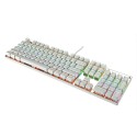 Fvk800 wired true mechanical luminous keyboard game video game horse racing lantern 104 key green axis body true mechanical keyboard