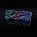 Manufacturer's 87 key wired keyboard computer peripherals electronic games luminous keyboard mechanical handle neutral support keyboard