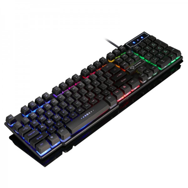 Imperial leopard gk50 rainbow backlight mechanical hand keyboard wired character luminous USB cross-border direct supply to Amazon