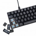 Manufacturer direct selling cross-border hot selling dk68 key Mini mechanical keyboard color light green axis type-C interface neutral packaging