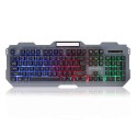 Cross border bosstonk390 iron plate mechanical handle suspended desktop notebook office backlight game keyboard