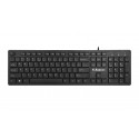 Viper K1 office business wired single Keyboard USB waterproof mute computer keyboard supports customization