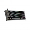 Bajealg101 true mechanical keyboard 61 key game luminous computer keyboard game Amazon