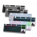 Cross border 87 key mechanical keyboard green axis black axis desktop computer e-game USB wired luminous keyboard f3087