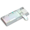 LANGTU v8000 supports backlight wired game set keyboard and cross-border e-commerce spot set keyboard