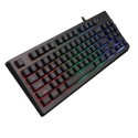 87 key film game mechanical keyboard back luminous electronic competition domestic cross-border Amazon USB wired computer keyboard