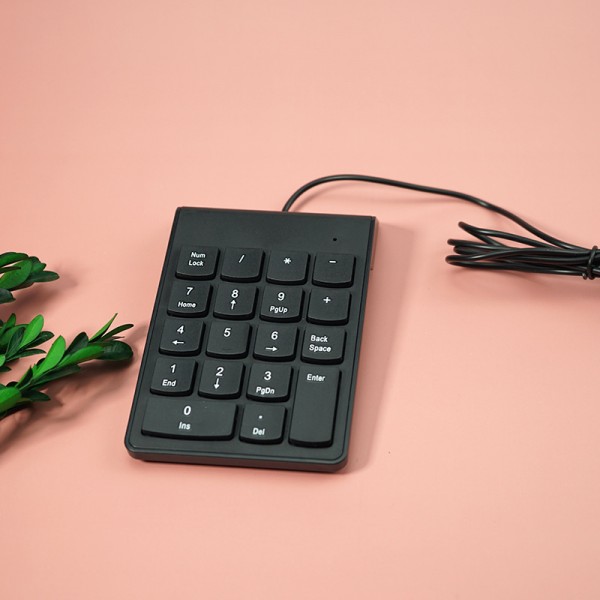 G5 computer digital wired keyboard financial one hand keypad portable 18 key password digital one hand keypad
