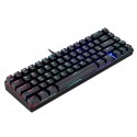 Motoshpeed mechanical keyboard 67 keys Longhua axis RGB backlight 10 kinds of lamp effect typec line machine separation