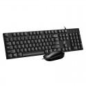 Light chasing leopard s600uu wired game keyboard and mouse kit computer accessories wholesale USB keyboard and mouse set