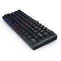 Cross border character luminous keyboard / RGB luminous business office 61 key Mini keypad eat chicken Amazon eBay