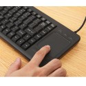 Industrial Keyboard USB touch panel machine room PS2 industrial control anti-interference anti-static wired CNC integrated mouse set